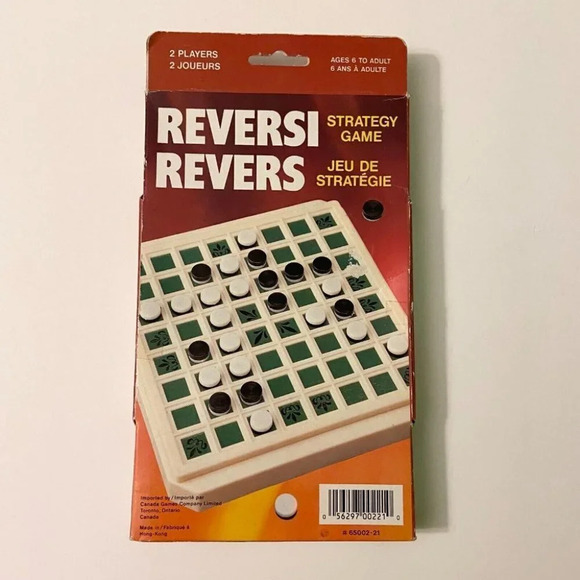 Vintage Reversi Strategy Game Canada Games Company Made in  Hong Kong - Picture 8 of 11